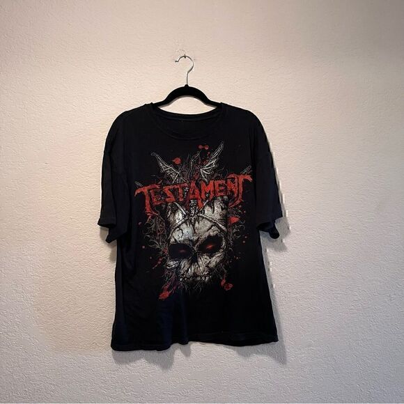 Testament Concert Tour 2010 T Shirt Mens XL Double Sided. - Picture 4 of 6
